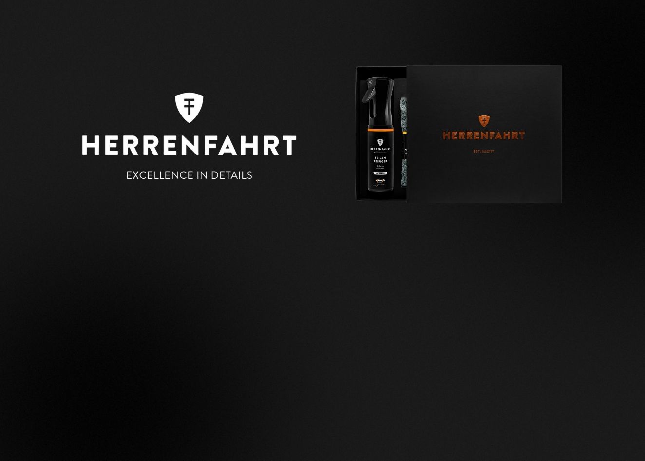 HERRENFAHRT – Premium Autopflege E-Commerce